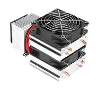 Chiyyak Dispositivo di Raffreddamento Termoelettrico Compatto di Refrigerazione a Semiconduttore Mini Frigorifero Fai da Te per Animali Domestici 840g DC12V