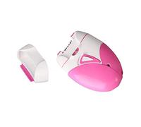 Chiyyak Epilatore per Depilazione Ricaricabile Epilatore Elettrico Portatile Dal Design Mini e Compatto per Aree Private Rosa