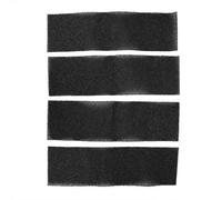 Chiyyak Filtro a Vuoto per Acquario a Carbone Attivato 3282 44 X 18 X 3, Set a 4 Pezzi, Pulitore, Carbonio Attivo, Filtro Spugna, Accessori per il AC4800 B, FLT4825