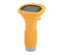 Chiyyak Fotocamera per Microscopio per Bambini, Schermo IPS 1000X HD, 8 Luci LED, Microscopio Digitale Portatile per Bambini e Adulti (Giallo)