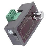 Chiyyak Generatore di segnali 4-20 mA, display a LED a 4 cifre, manopola di regolazione fine, per regolazione della valvola, generatore di segnale di tensione regolabile con display a 4 cifre