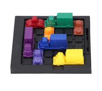Chiyyak Giocattoli per Auto di Blocco del Traffico: Gioco di Puzzle di Blocco del Traffico per Bambini, Migliorando la Consapevolezza e la Pianificazione Spaziale, con Materiali Sicuri