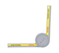 Chiyyak Goniometro per Troncatrice Ad Alta Precisione con Cercatore Angolare Portatile a 2 Scale per Costruttori Leggero