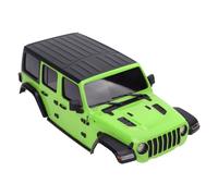 Chiyyak Guscio Rigido per Auto Axial SCX24 1/24 RC, Copertura del Corpo in Plastica Personalizzabile, Parti di Aggiornamento per Fai-da-te (Verde)