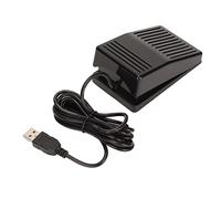 Chiyyak Interruttore a Pedale USB Interruttore Meccanico Plug and Play per Giochi Generici su Computer, Zoom, Pausa Riproduzione Multimediale | Cavo da 2 Metri