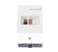 Chiyyak Interruttore Automatico per Motori, Protezione Motore 9-14A 220V 380V IP55 Impermeabile con Guscio in ABS per Protezione da Sovraccarico e Cortocircuito di Motori asincron