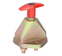 Chiyyak Interruttore Isolatore Batteria 12V 24V, Heavy Duty Power Kill Cut Off Master Disconnect Switch con Pulsante per Automotive Barca Camion