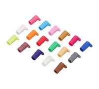 Chiyyak Kit Adattatore Penna Colorato da 17 Pezzi, Materiale ABS Resistente Ai Graffi, Facile da Identificare, Veloce e Conveniente, Compatibile con Penne a Sfera, Pilot, Uni