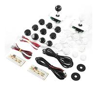 Chiyyak Kit di Gioco Fai da Te di qualità Premium Gioco da Tavolo USB Set di Joystick per 2 Giocatori per Console Domestica (#2)
