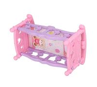 Chiyyak Lettino per Casa delle Bambole in Scala 1:12. Realistico Ponte per Culla in Miniatura per L'interazione tra Genitori e Bambini