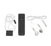 Chiyyak Lettore musicale portatile, lunga durata della batteria, 64 GB, lettore musicale, ascolta romanzi per viaggi, 1 x MP3 (nero)