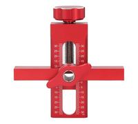 Chiyyak Localizzatore di Installazione per Porta Dell'armadio Kit di Boccole per Trapano da 10 Mm con Cuscinetti in Gomma e Punta da Trapano per attività di Montaggio Precise delle Cerniere