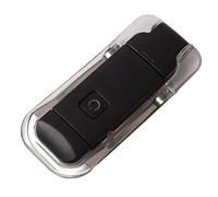 Chiyyak Luce Libro Portatile, Angolo Regolabile USB USB Luce Libro a Clamp/Holder Ricaricabile, Indicatore a LED, per i Dormitori