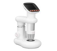 Chiyyak Microscopio Digitale per Bambini Palmare Portatile da 2,0 Pollici IPS HD per L'educazione Scientifica e L'esplorazione All'aperto, Design Leggero