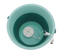 Chiyyak Mini Lavatrice Pieghevole Compatta Ed Efficiente Dal Punto di Vista Energetico Simulazione Delicata dello Sfregamento delle Mani per Vestiti per Bambini, Lingerie