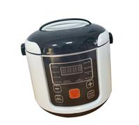 Chiyyak Mini Pentola da Viaggio 2L Piccola Pentola di Riso Elettrico Cooker di Riso da Viaggio Mantieni la Calda Funzione Adatta per 2-4 Persone (24 V.)