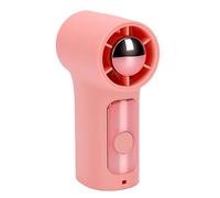 Chiyyak Mini Ventilatore Portatile con Clip Ventilatore Portatile di Raffreddamento Personale a 6 velocità 18000 Giri/min Display LED 3000 MAh Ri (Rosa)