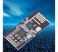 Chiyyak Modulo NRF24L01+PaLNA di Grado Industriale per Schede di Sviluppo Microcontroller - Ricetrasmettitore da 2,4 GHz - Comunicazione a Lunga Distanza per Progetti IoT (Cerotto per massaggi)