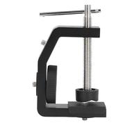 Chiyyak Morsetto a C per fotografia, supporto stabilizzatore regolabile per fotocamere DSLR e illuminazione, 0-60 mm, lega di alluminio, cuscinetto in gomma, 1 pezzo