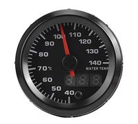 Chiyyak Motore Passo-passo con Display Digitale per Indicatore della Temperatura Dell'acqua per Auto da 52 Mm per Veicoli Modificati