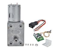 Chiyyak Motoriduttore a Vite Senza Fine CC con Motoriduttore da 6 V Ad Alta Precisione per Serrature Elettroniche con Regolatore (#2)