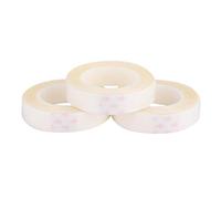Chiyyak Nastro per Extension per Capelli Trasparente Adesivo Forte 300x1 Cm 3 Pezzi Facile Usare per 5-7 Giorni Supporto in Carta Bianca per Tutti i di Capelli