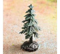 Chiyyak Ornamento per Albero di Natale da Scrivania, Decorazione per Torta di Compleanno per Display Orizzontale, Materiale Plastico
