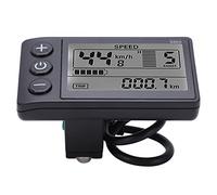 Chiyyak Pannello di Controllo Electric Cycle S866 con Spina Resistente All'acqua Display LCD Leggero Facile Installazione e Un'ampia Gamma di Usi Display LCD Resistente All'acqua 24V 36V 48V per