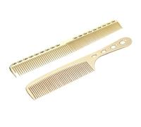 Chiyyak Pettine per Capelli in Alluminio Premium Strumento Antistatico per lo Styling del Salone per Uso Domestico Professionale ca. 8,3"x1,5" (#3)