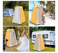 Chiyyak Portatile della Tenda 47.24x4x74,8 Pollici, Omobilistica per la Doccia da Campeggio UV a Blocco, Arredamento Leggero con Borsa per la Pesca da Spiaggia All'aperto