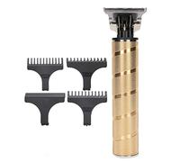 Chiyyak Potente Tagliacapelli con Motore con Nucleo in Rame, Design con Testa a Coltello Cava Sospesa, Lame in Lega Selezionate, Funzionamento Silenzioso, 3 Pettini Limite, Batteria, Cavo USB