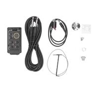 Chiyyak Preamplificatore Equalizzatore Sintonizzatore Piezoelettrico per Chitarra con Display LCD per Registrazione in Studio