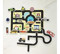 Chiyyak Puzzle da Bagno per Bambini Giocattolo Educativo Fai da Te in Schiuma, Autoadesivo su Vasche/pareti, Esercizi di Coordinazione Occhio-mano, Regalo per il Compleanno, 1 Set Puzzle da Bagno