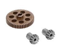 Chiyyak Robusto Set di Ingranaggi in Metallo per Auto RC SCY, Ingranaggi Principali e Pignone per velocità e Prestazioni Migliorate, Adatto per gli Appassionati di Auto RC