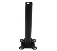 Chiyyak Robusto supporto per antenna satellitare per kit Internet, resistente alle intemperie, facile installazione per tetto o parete, nero, 1 unità