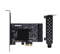 Chiyyak Scheda di Espansione Controller da PCI-E a Supporta la modalità AHCI1.0, Hot Plug e compatibilità di più Generazioni