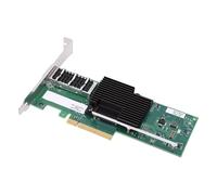 Chiyyak Scheda NIC PCIe 3.0 X8 Che Supporta più Sistemi Operativi, Perfetta per le Piccole e Medie Imprese