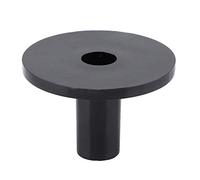 Chiyyak Set di Squisiti Manicotti per Piatti per Batteria in Plastica Nera, Resistenti e Leggeri, 8 Pezzi per Potenziamento della Batteria, 1,5x1x0,5", Accessori per Strumenti Musicali