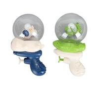Chiyyak Simpatico Giocattolo per Pistola Ad Acqua Materiale Sicuro Non Tossico Forme di Animali Giochi Estivi Portatili per Bambini 2 Pezzi