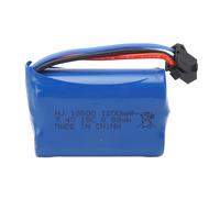 Chiyyak Sostituzione della Batteria Al Litio per Auto RC da 1200 MAh 7,4 V Dotata di Sicurezza per Auto Cingolate RC Blu