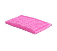 Chiyyak Stampo per Fondente con Bordo Ondulato, in Silicone Alimentare con Design Antiaderente, Ideale per Decorare Torte, Cioccolato, Lavori Creativi e resina.