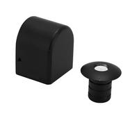 Chiyyak Stendatore di Porta Magnetica Invisibile, Antivento, Rumoroso e Meccanico Porta del Pavimento Stop per Casa, Camera da Letto, Ufficio, Anti-collisione