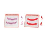 Chiyyak Strumento di separazione delle ciglia in silicone, riutilizzabile, set per salone di bellezza, 2 paia, consente un trapianto efficiente delle ciglia