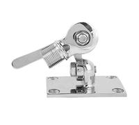 Chiyyak Supporto Base Regolabile Lucidato a Specchio per Antenna VHF Marina, Resistente Alla Corrosione, 1,50 Pollici