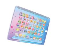 Chiyyak Tablet per L'apprendimento Tattile per L'insegnamento Dell'inglese, Leggero, Corpo da 2 Cm, con Luce Morbida a LED, per Bambini Dai 3 Anni in su