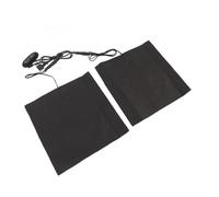 Chiyyak Tappetino Riscaldante USB Cuscinetti in Pasta Calda Temperatura Regolabile Scaldino Elettrico Cuscino Riscaldante per Schienale Sedile Poliestere 20x20 Cm