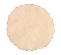Chiyyak Testa di Tamburo di Ricambio Versatile in Pelle di Capra per Tamburi Djembe Bongo Shaman da 14,2 Pollici di Diametro