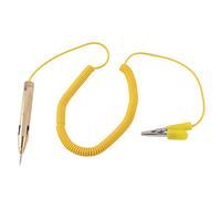 Chiyyak Tester di Circuito per Veicoli per Auto DC 6V 12V 24V Penna per Test di Tensione della Lampadina Giallo