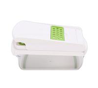 Chiyyak Tritatutto Multifunzione, Lame in Acciaio Inossidabile con Design Facile da Pulire e Parti Rimovibili per Tagliare a Dadini Efficacemente Tritare Affettare Verdure Frutta