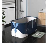 Chiyyak Vasca Pieghevole, Bagno Portatile Mobile 140x60 Cm Mobile Vasca Pieghevole, Bagno Portatile Kit Secchio a Imbevuto Spaziale Vano